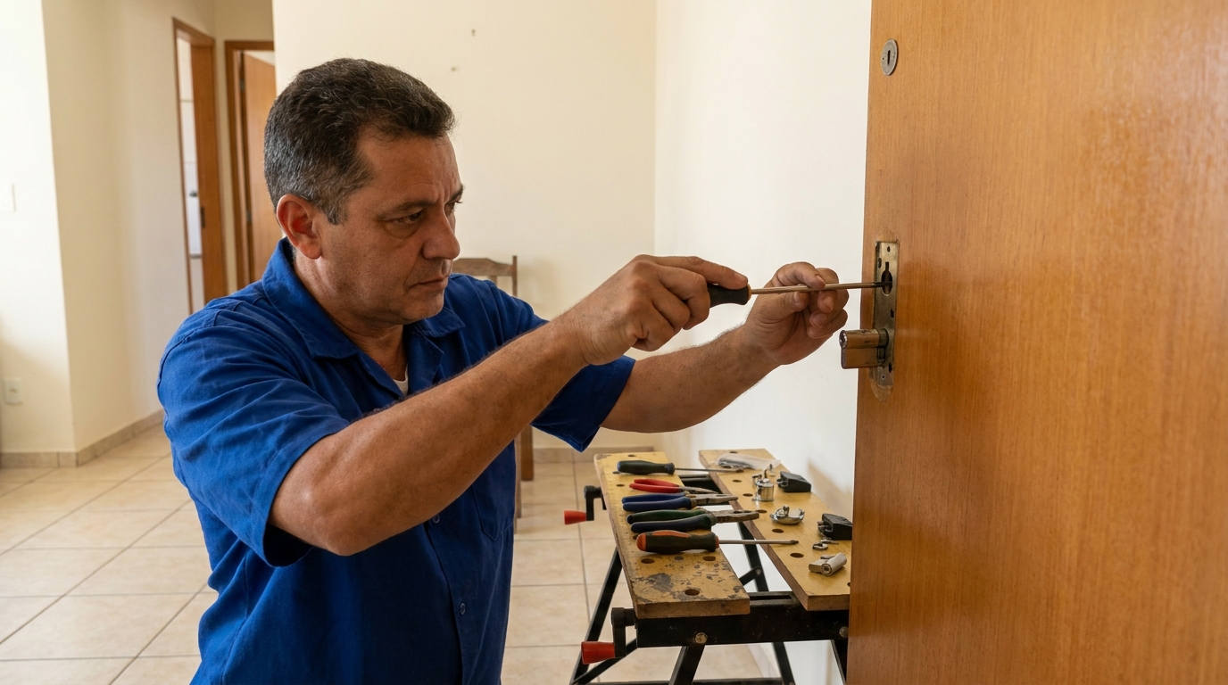 Troca de Segredo Residencial 24 horas em Santo André‑SP